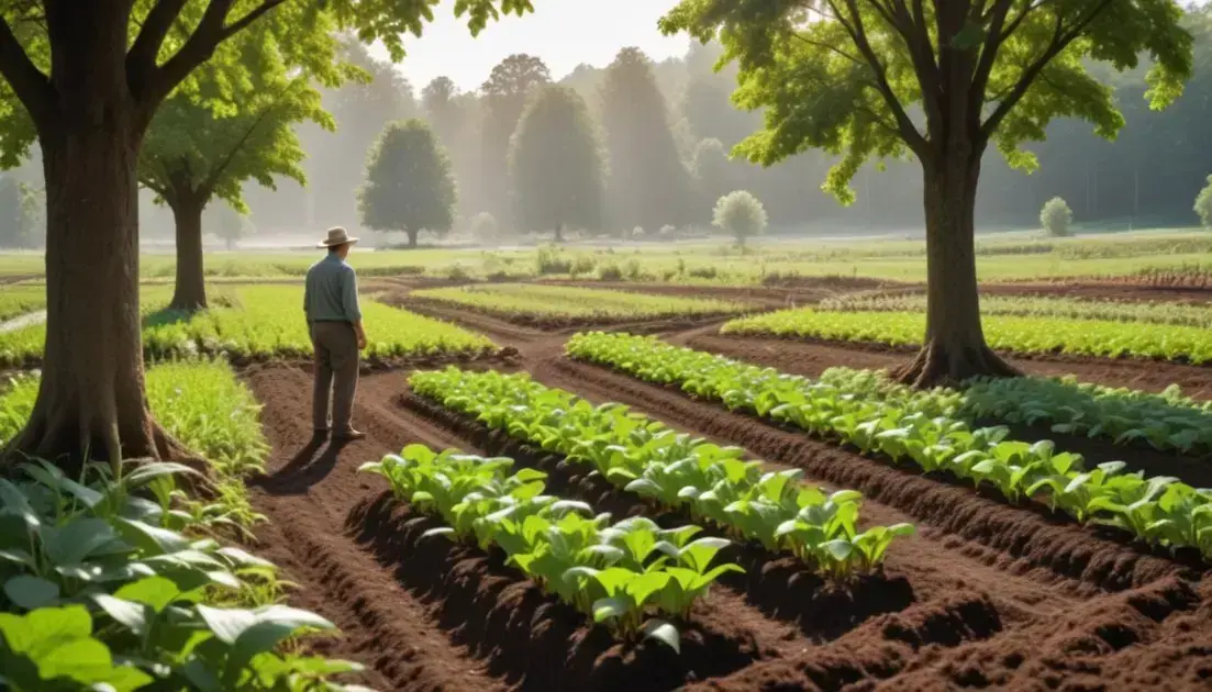Benefícios da agricultura regenerativa