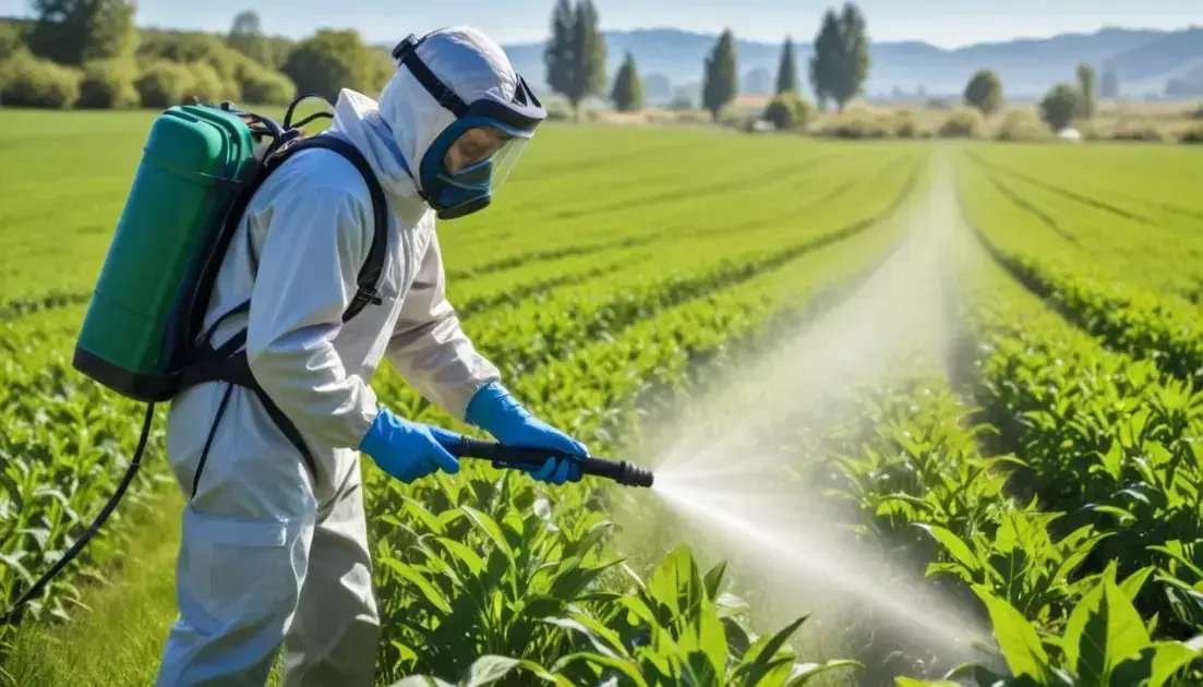 Como aplicar defensivos agrícolas com segurança