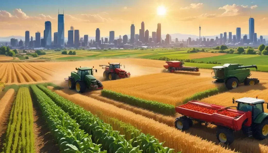 Impactos da demanda global sobre o mercado agrícola