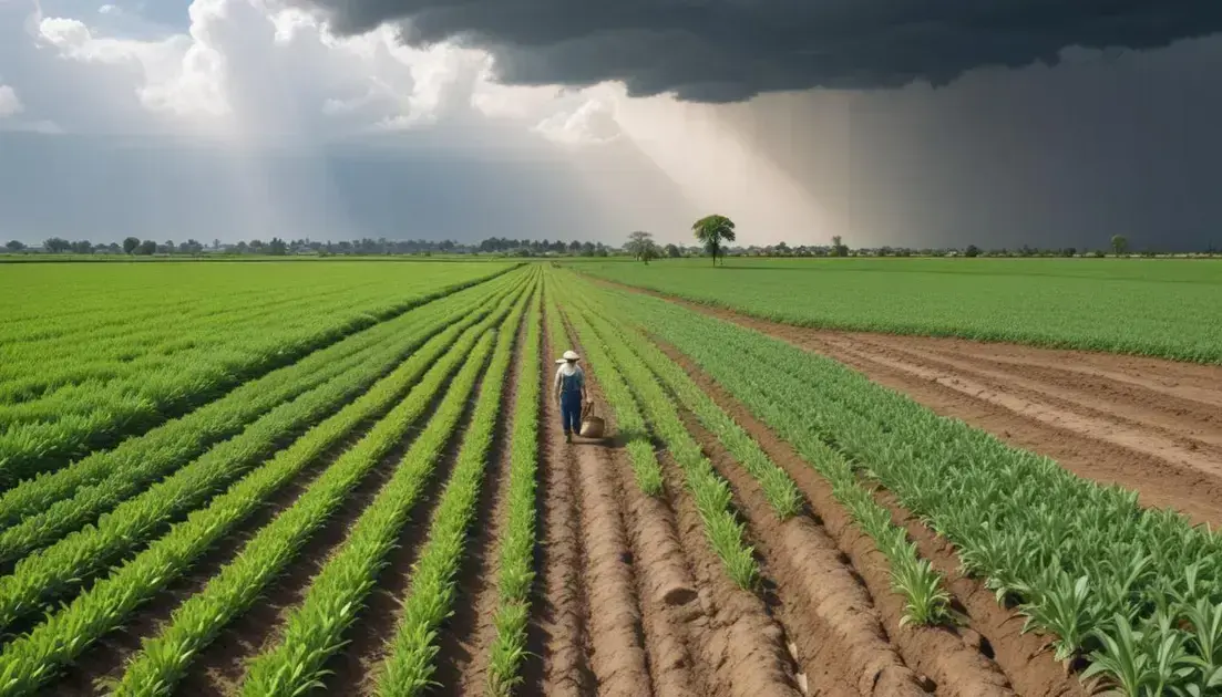 Impactos da mudança climática na produção alimentar