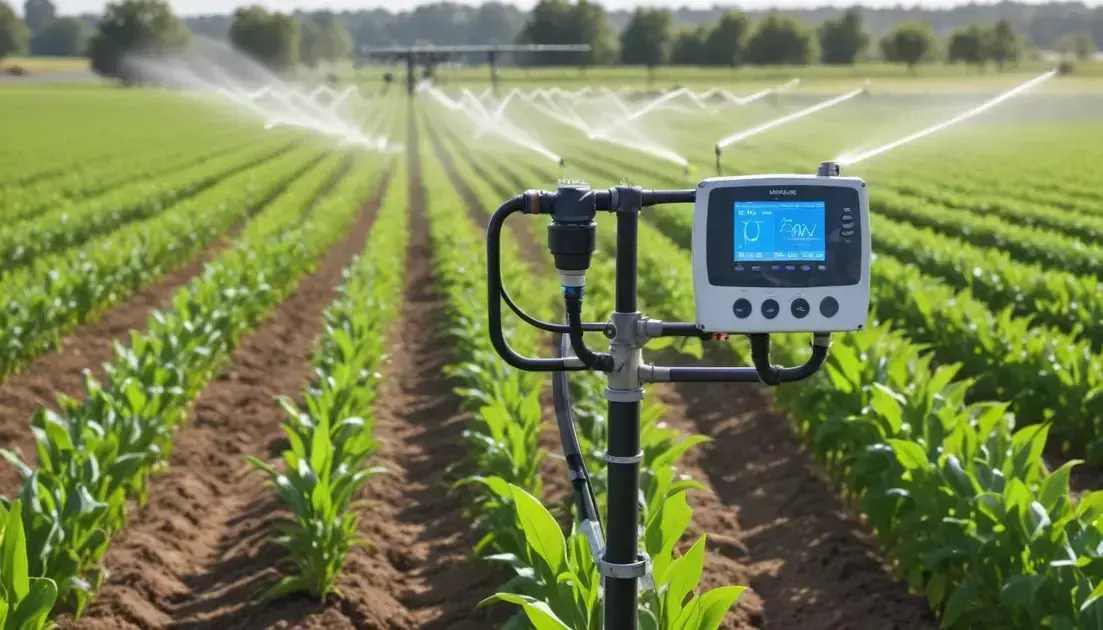 Irrigação inteligente: como otimizar o uso da água na agricultura