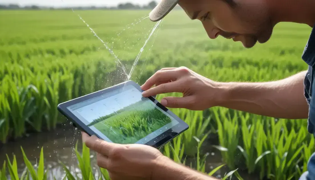 Irrigação inteligente: como otimizar o uso da água na agricultura