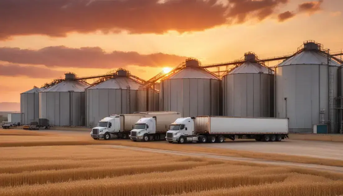 Logística de grãos: como otimizar sua produção rural