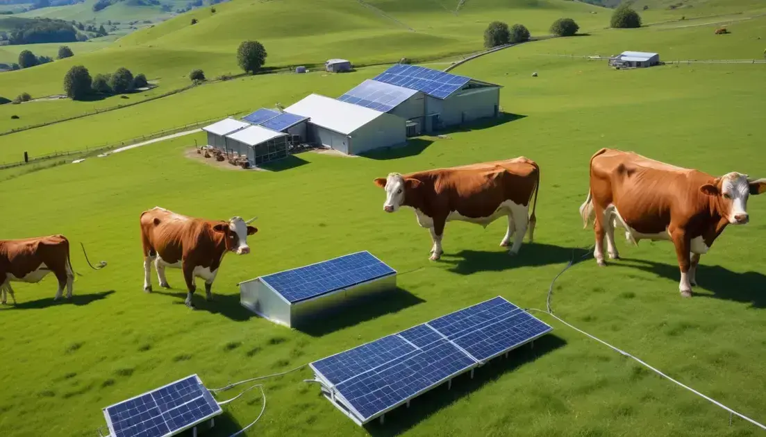 O papel da tecnologia na produção de carne