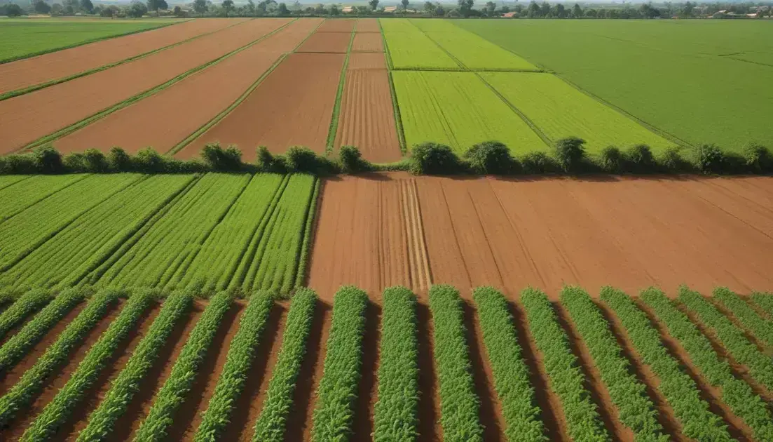 O que caracteriza as zonas agrícolas brasileiras