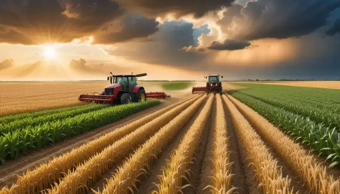 O que influencia a produção agrícola mundial