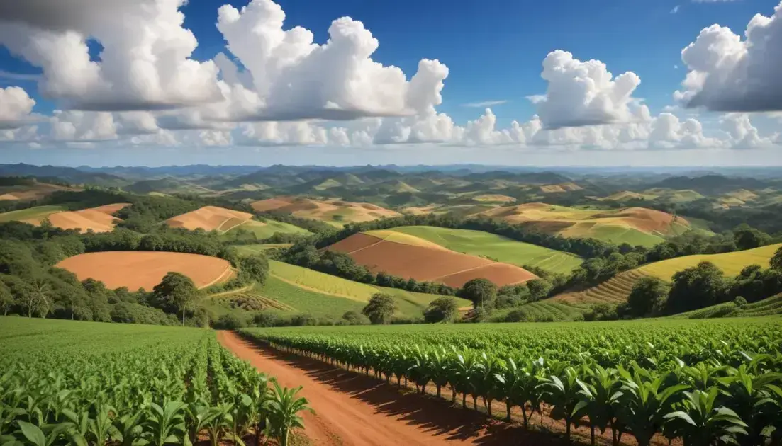 Potencial agrícola em diferentes regiões do Brasil