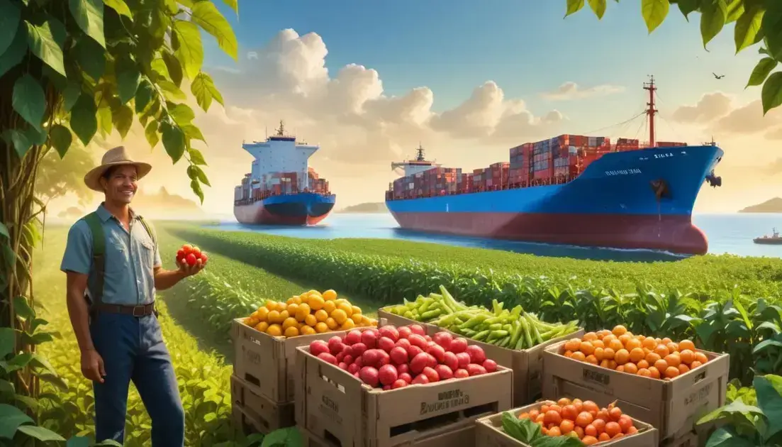 Principais mercados de exportação e importação