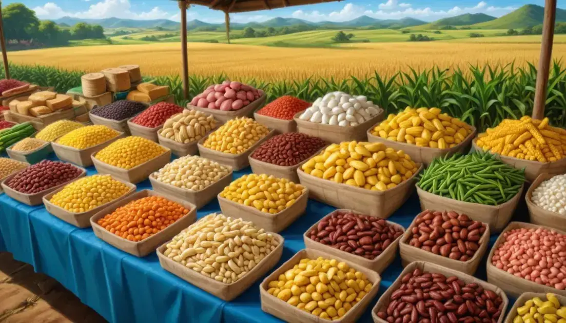 Principais produtos agrícolas exportados