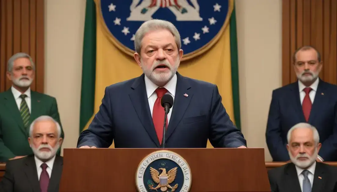 pronunciamento lula