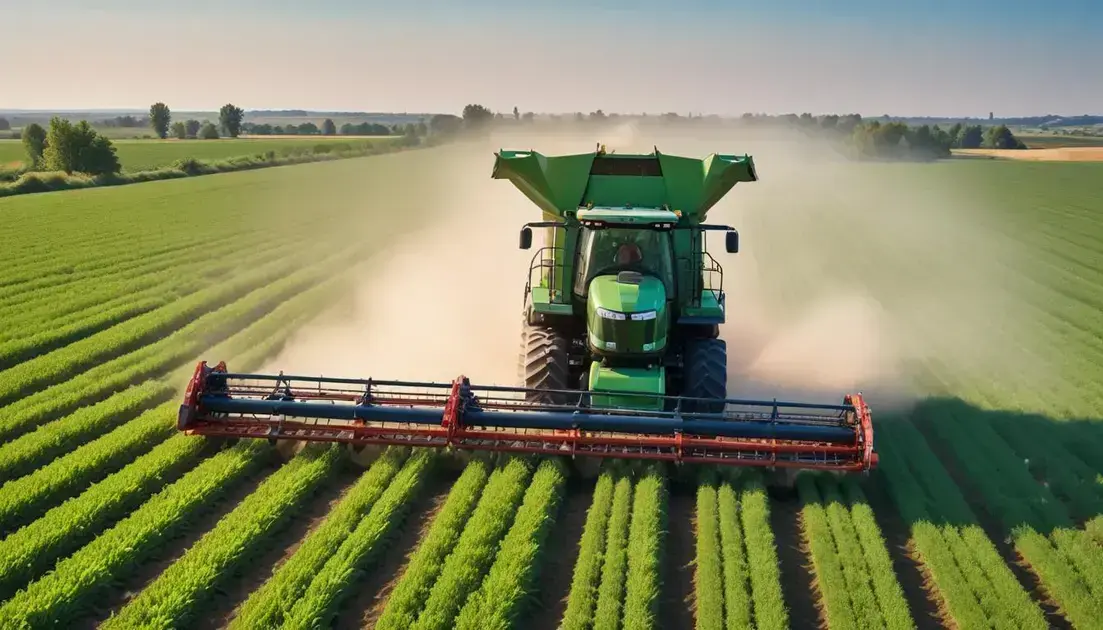 Vantagens da mecanização no cultivo