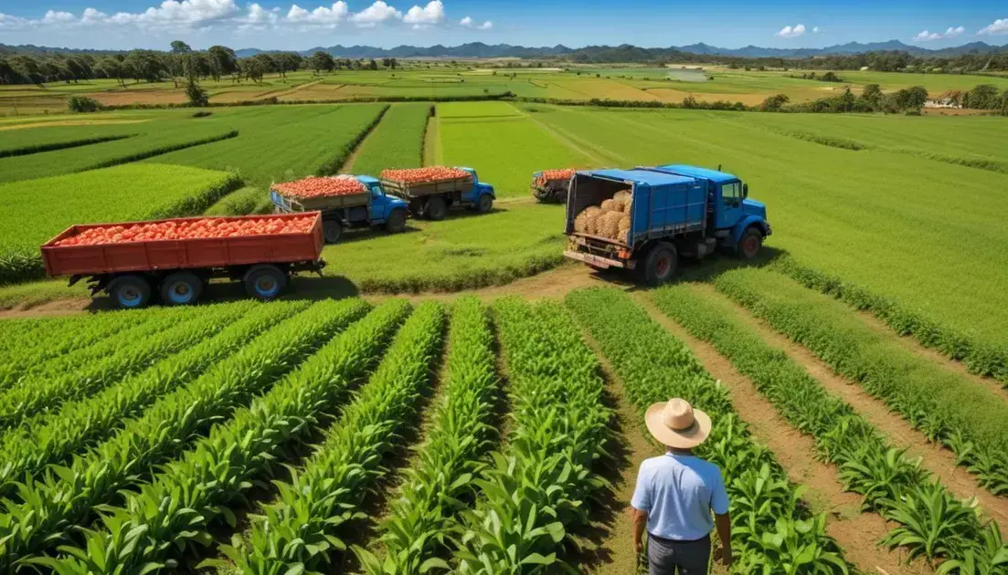 Vantagens das exportações agropecuárias