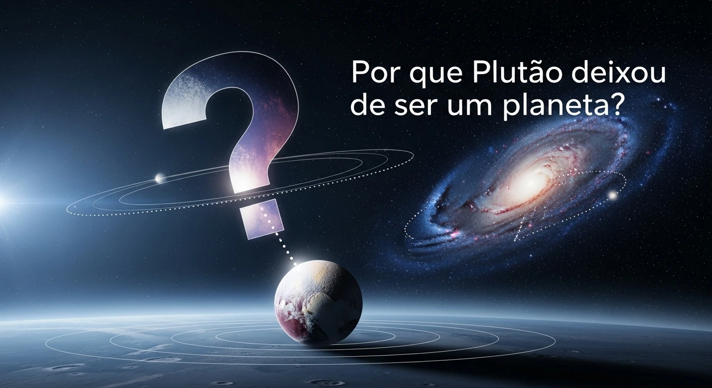 Por que Plutão deixou de ser um planeta?