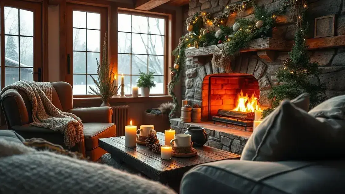 A decoração de inverno que vai deixar sua casa mais aconchegante