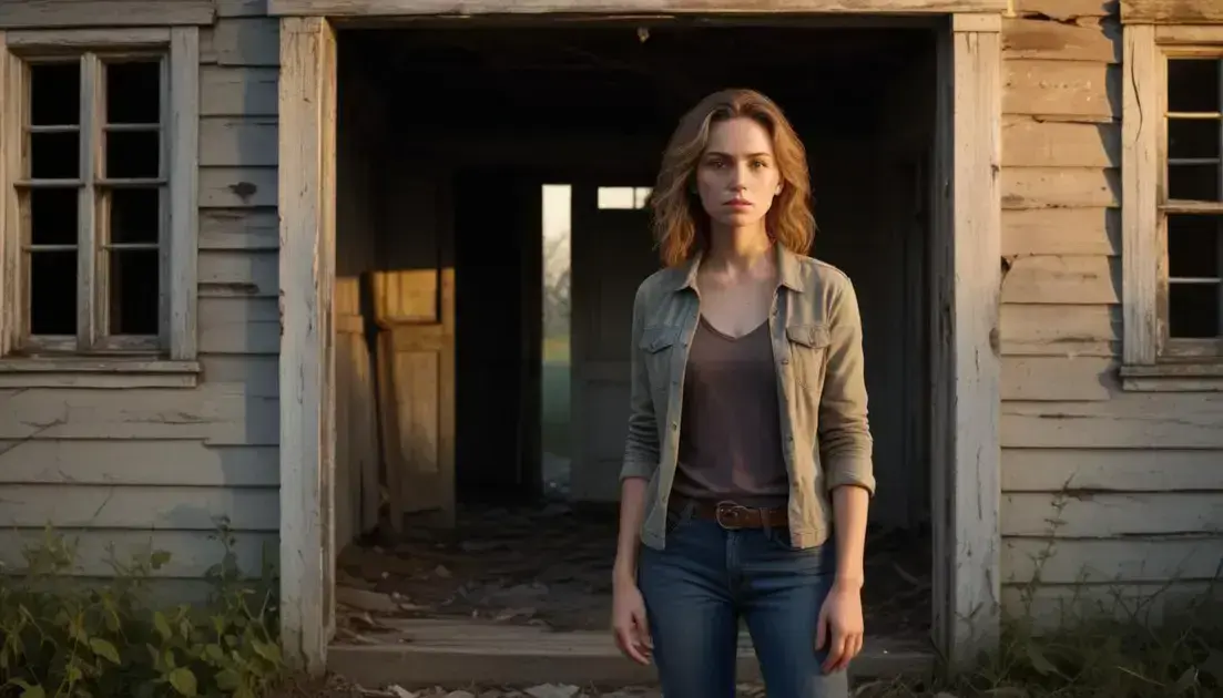 a mulher da casa abandonada