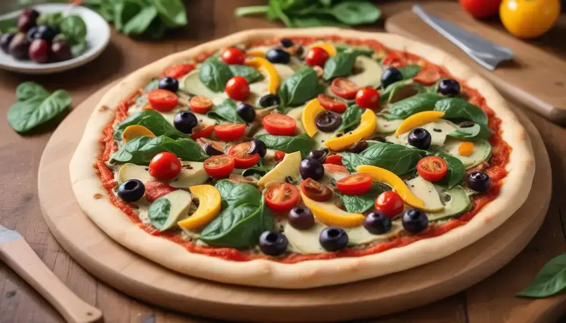 A pizza saudável que todos vão pedir a receita