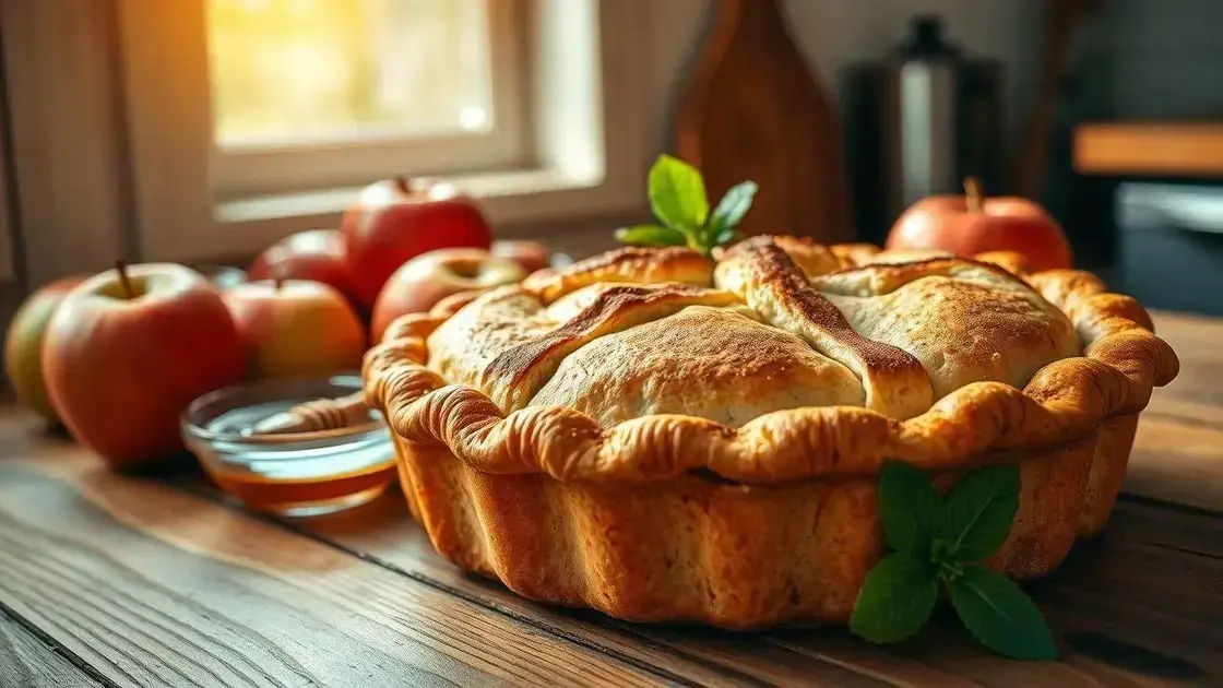 A receita de torta de maçã saudável que vai agradar a todos