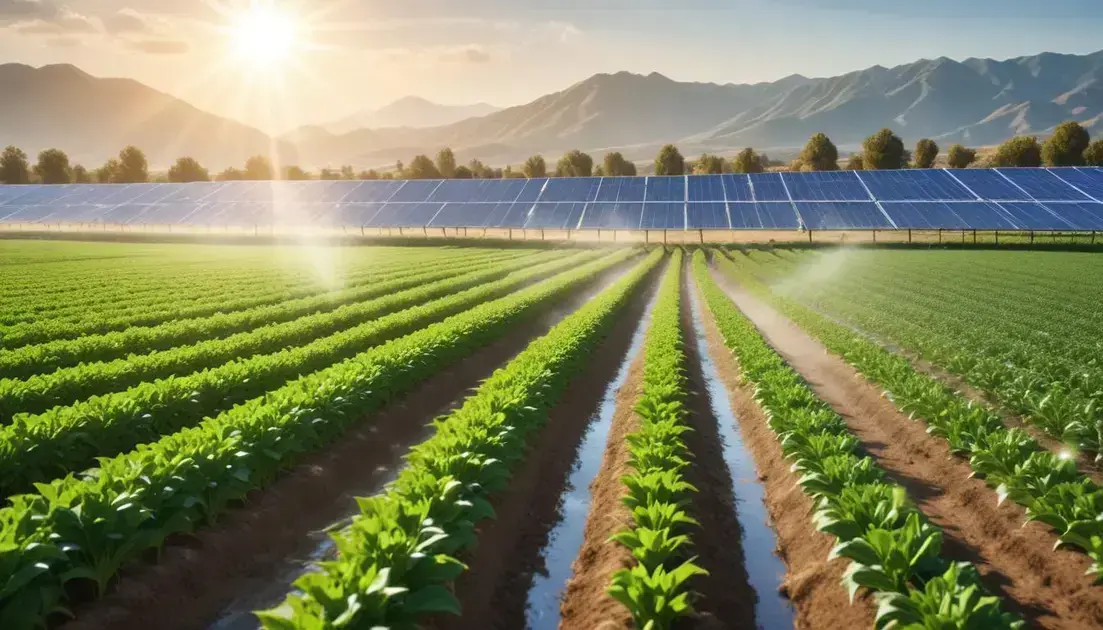 Benefícios da irrigação inteligente na agricultura