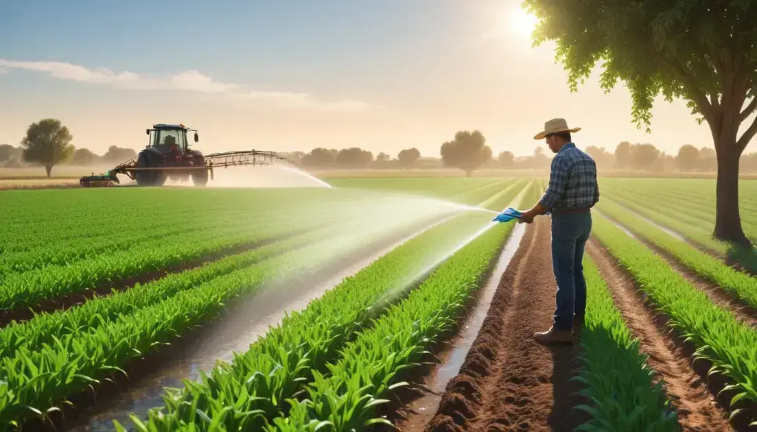 Benefícios da irrigação inteligente na agricultura