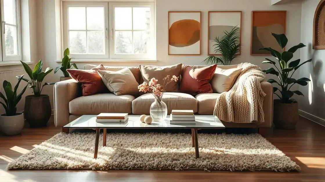 Dicas para decorar sua sala e deixá-la mais aconchegante