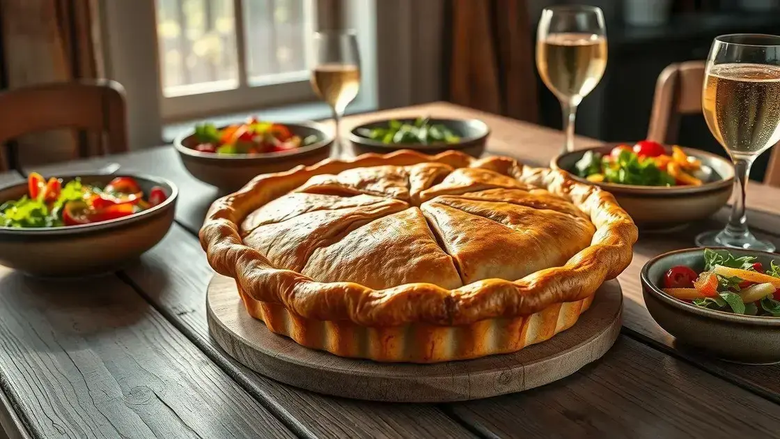 Essa receita de torta salgada vai ser sucesso entre seus amigos