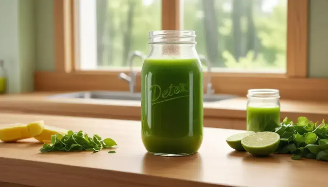 Este suco detox vai eliminar as toxinas do seu corpo em 3 dias
