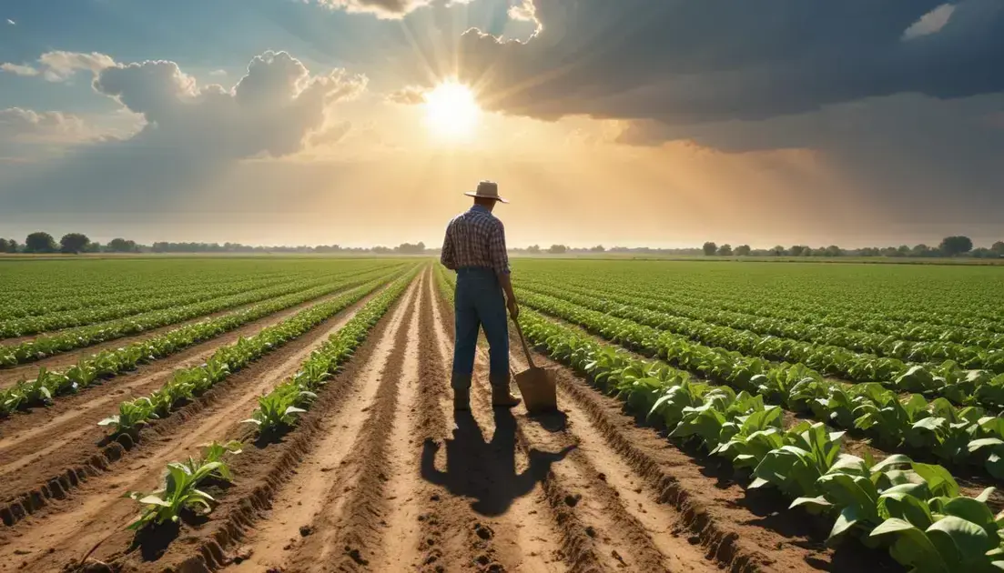 Impactos das mudanças climáticas na agricultura