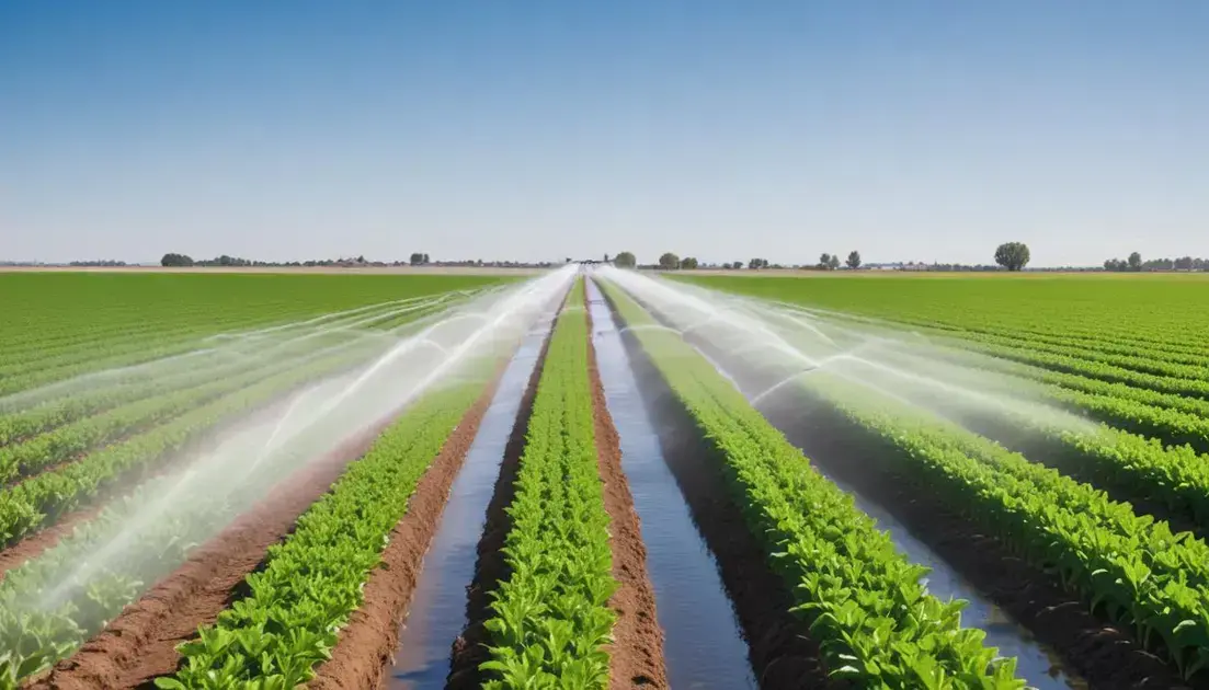 Irrigação inteligente: descubra como otimizar o uso da água na agricultura