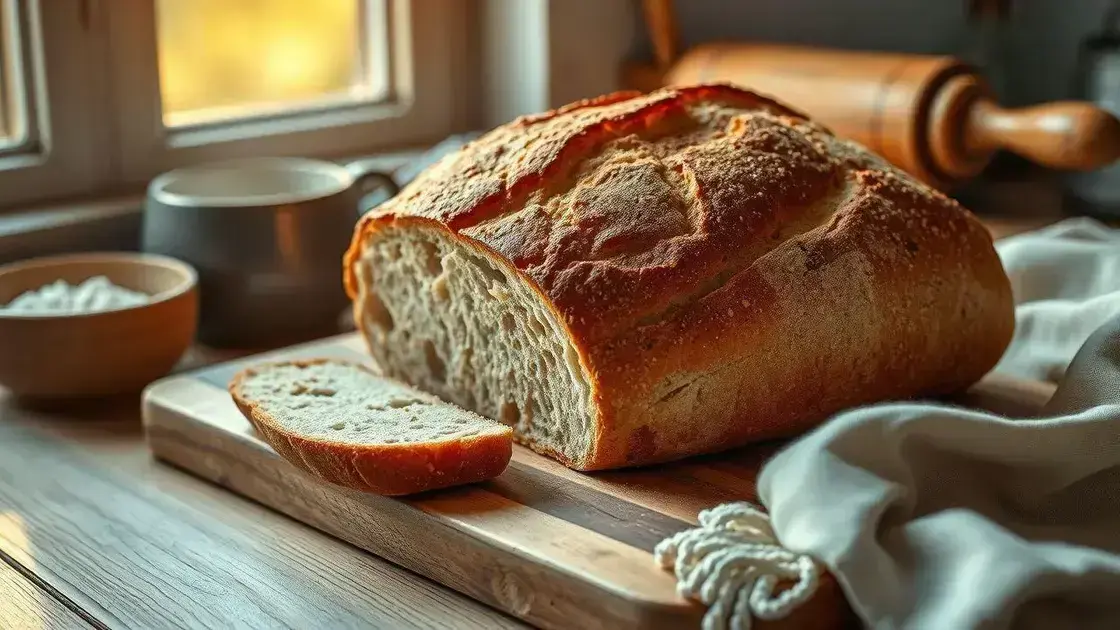 O melhor pão caseiro que você pode fazer em apenas 1 hora