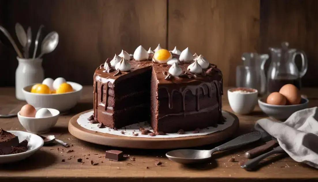 O segredo para fazer o melhor bolo de chocolate de todos os tempos
