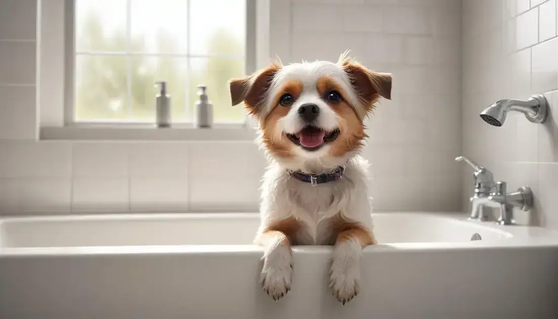 O segredo para fazer seu pet se acostumar com o banho facilmente