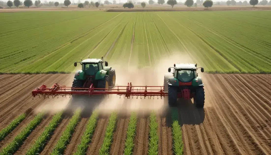 Principais áreas de investimento no setor agrícola