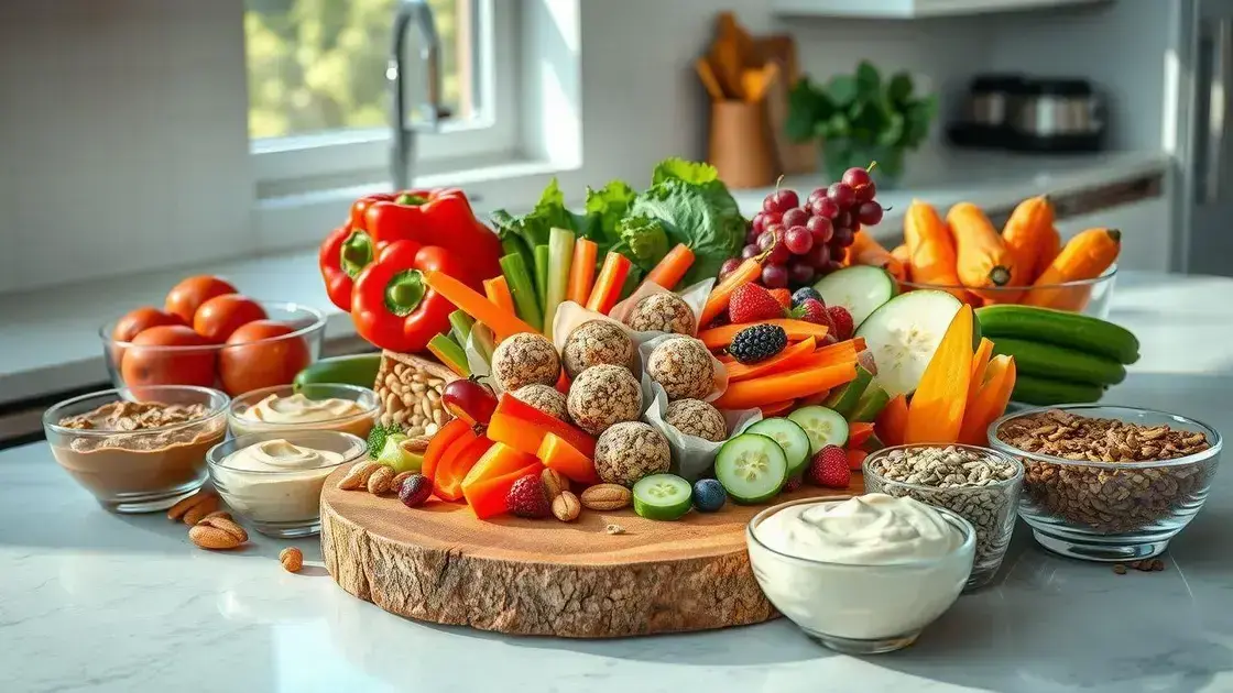 Receitas de snacks saudáveis para te manter em forma