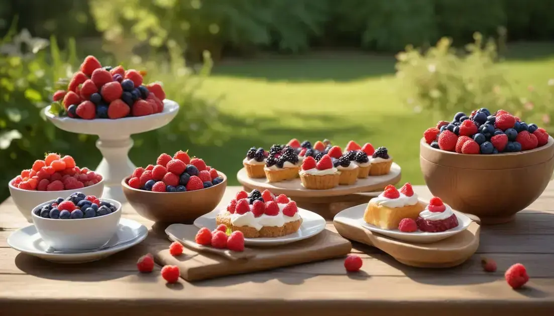 Sobremesas saudáveis para quem não abre mão do sabor