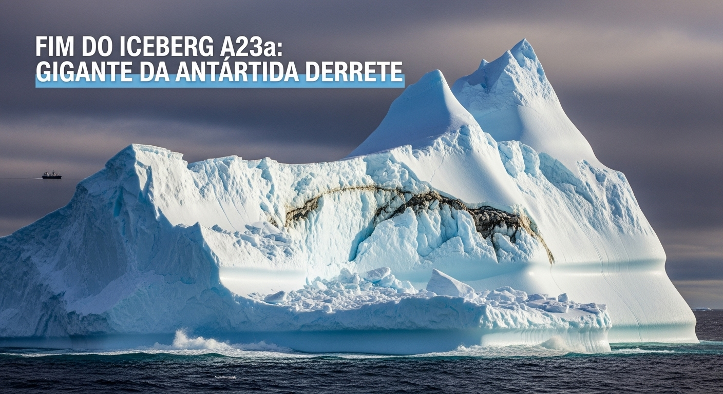 Fim do Iceberg A23a