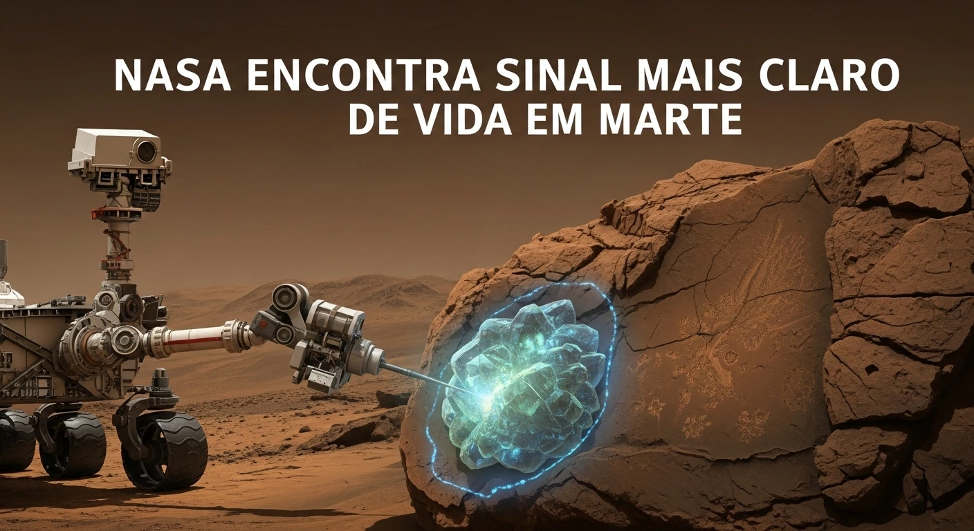 sinal mais claro de vida em Marte