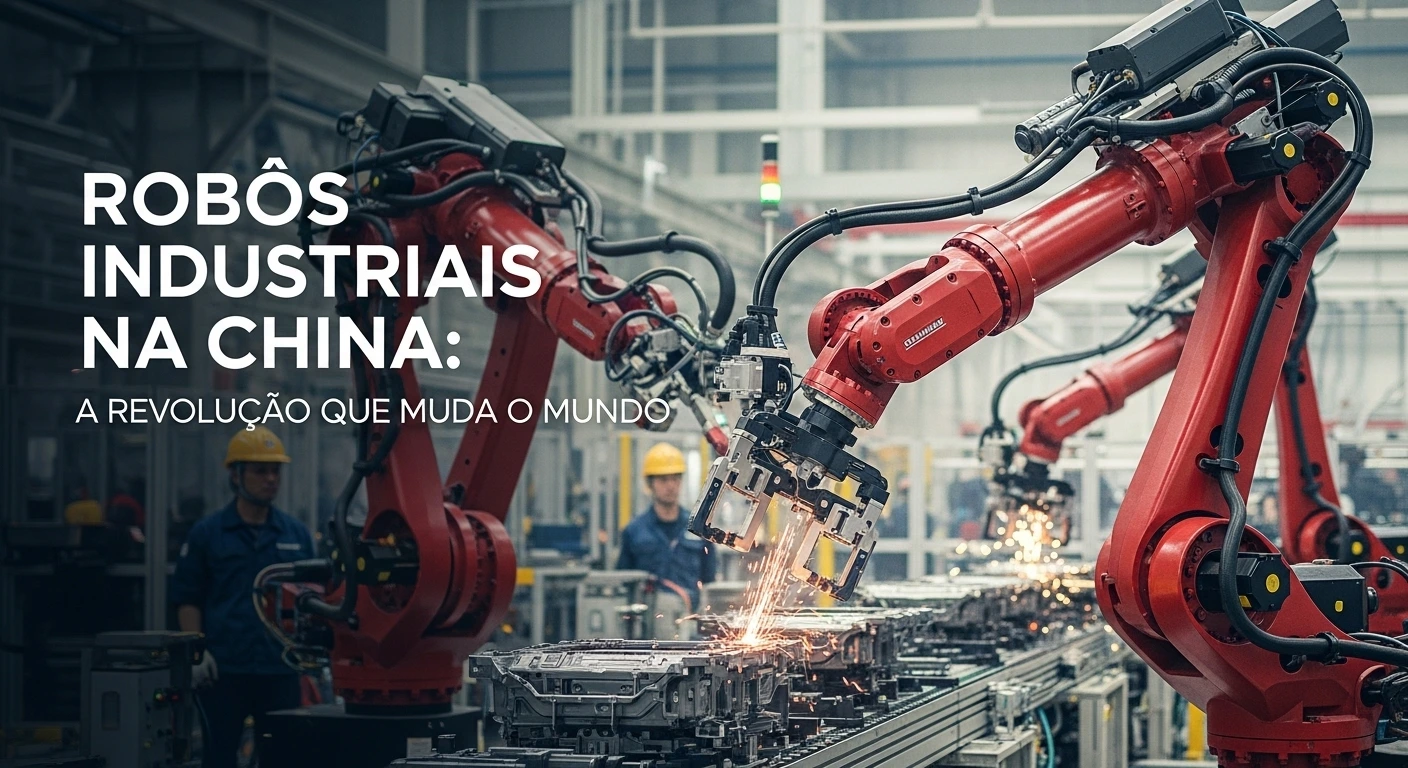 robôs industriais na China