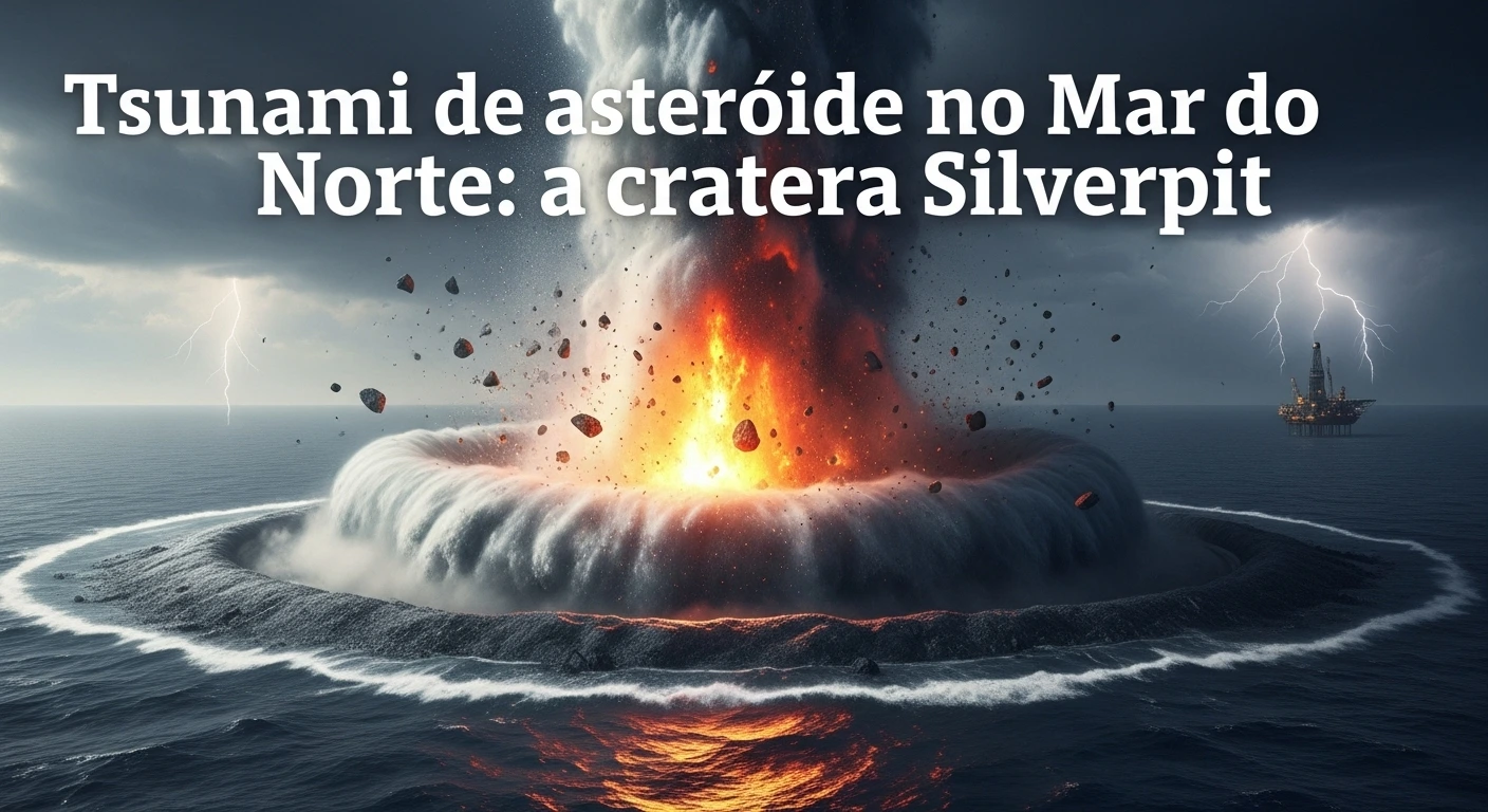 tsunami de asteroide no Mar do Norte
