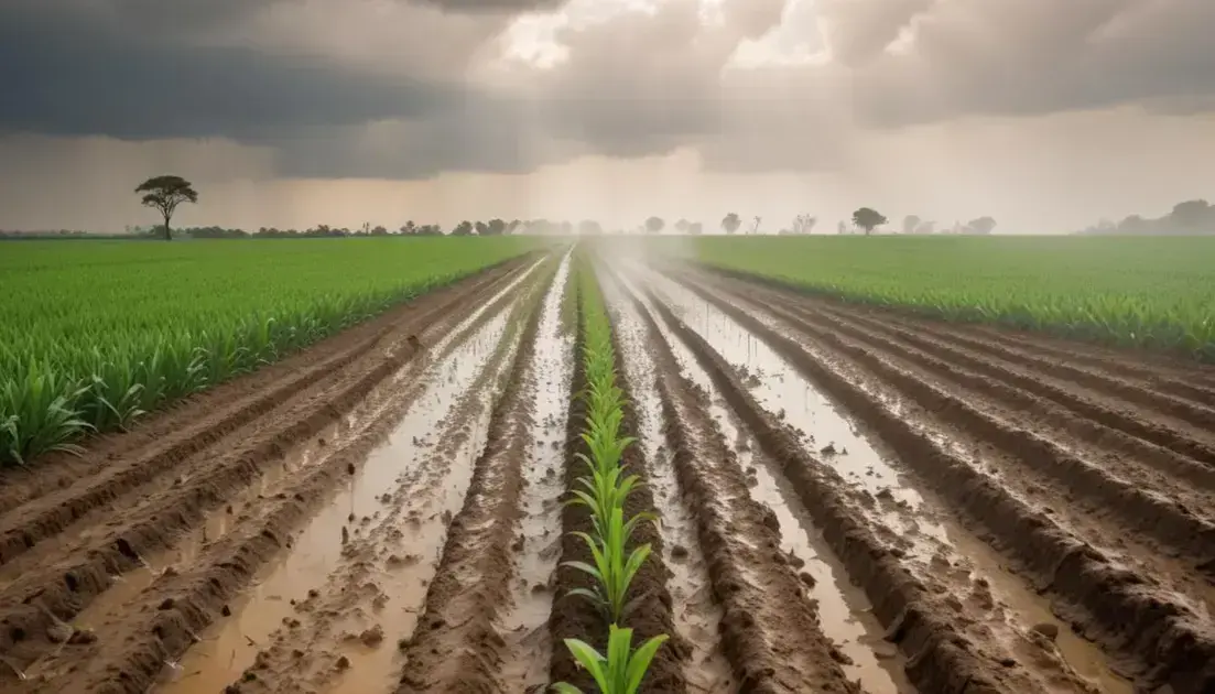 Mudanças nas práticas agrícolas devido ao clima