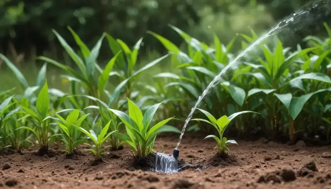 Benefícios da irrigação inteligente para os agricultores