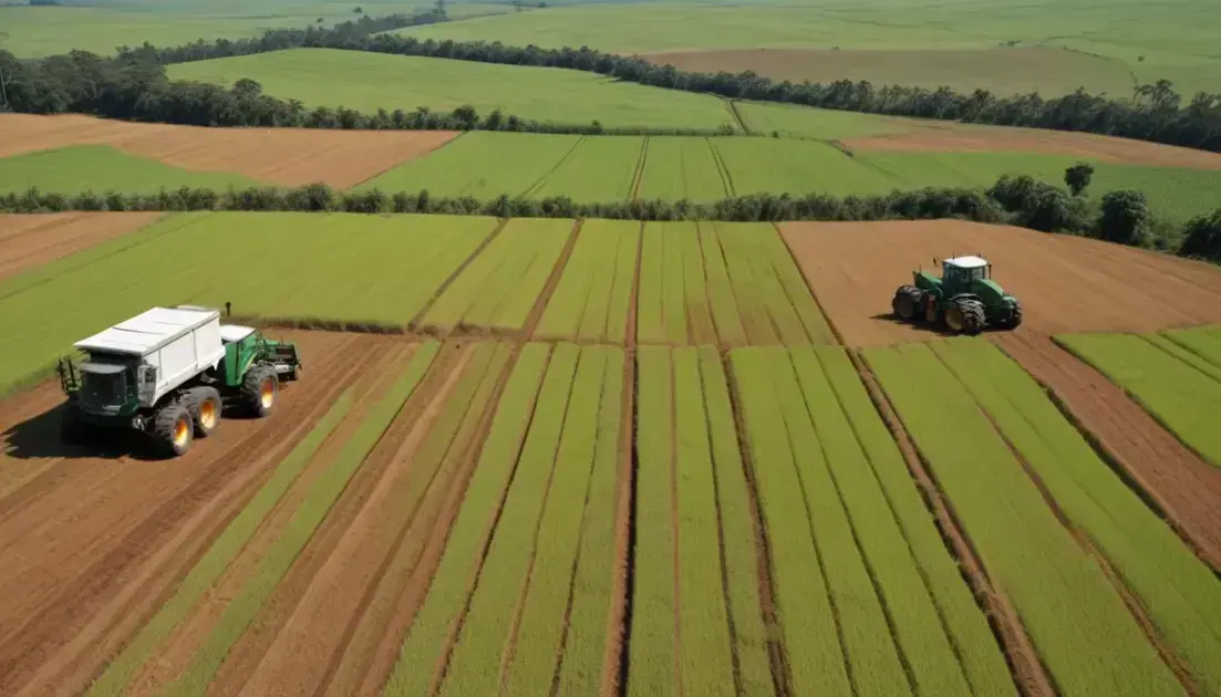 Impacto das zonas agrícolas na economia nacional