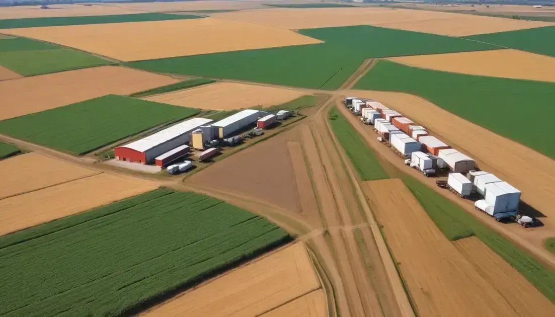 Infraestrutura logística agrícola: transformando o setor e aumentando a produtividade