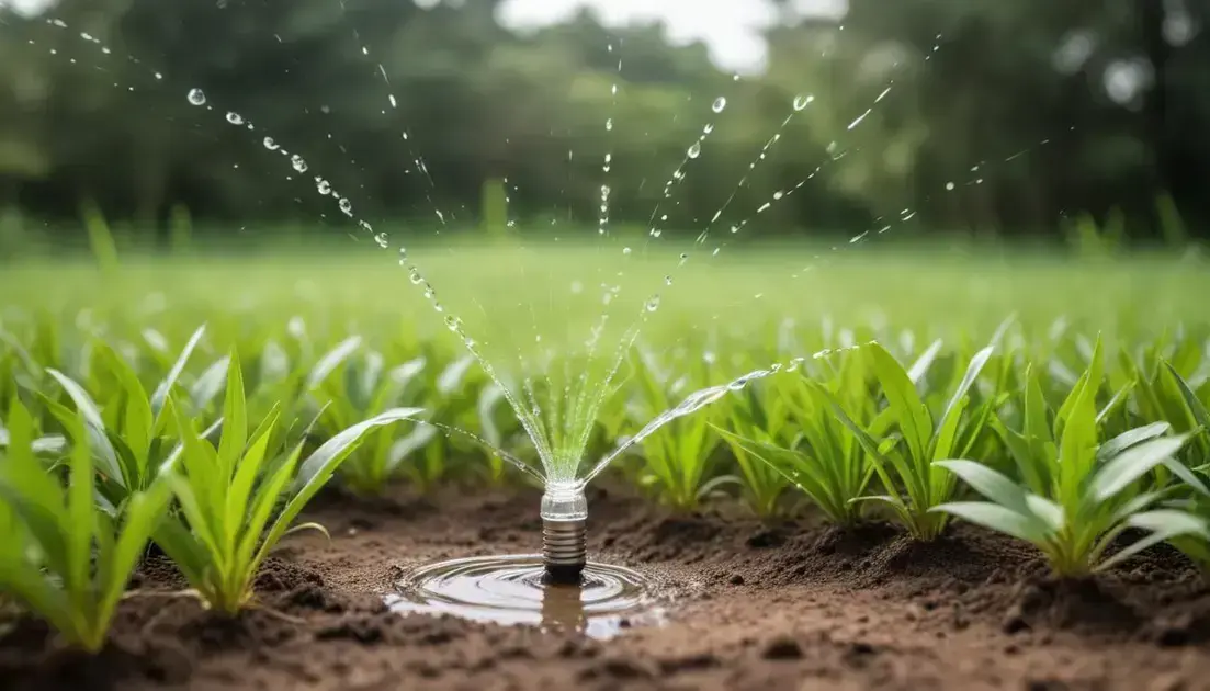 Irrigação inteligente: a tecnologia que transforma a agricultura moderna