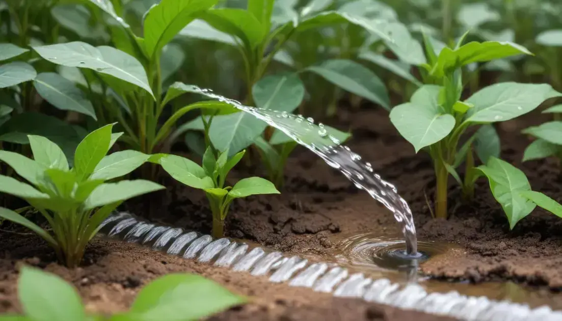 Irrigação inteligente: descubra como otimizar seu cultivo