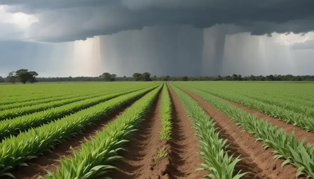 Principais consequências das mudanças climáticas na agricultura