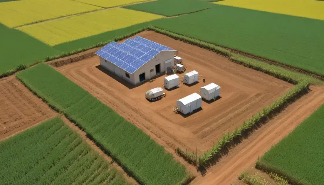 Tipos de energia renovável adequados para o agro