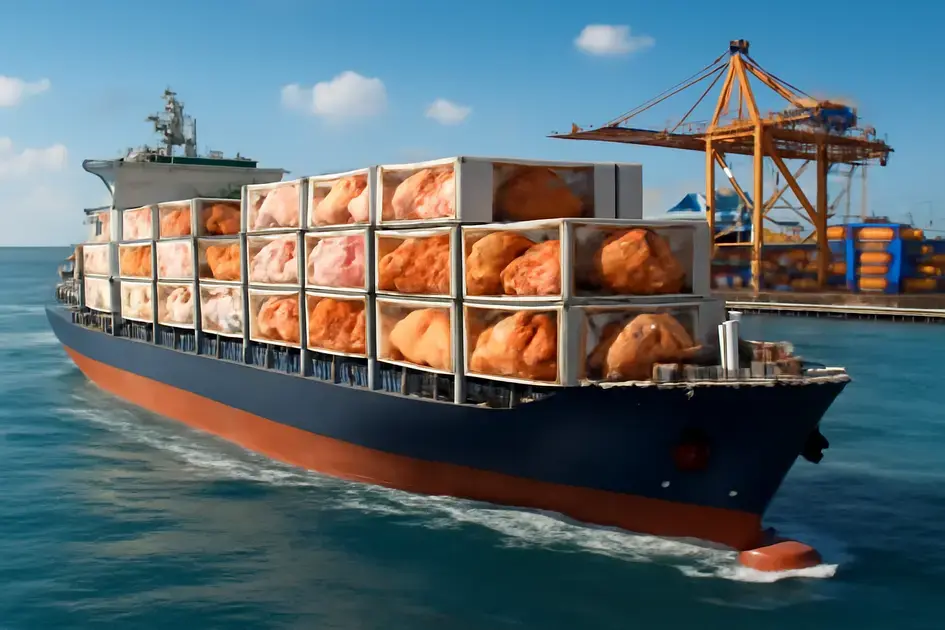 Exportações de carne de frango tiveram melhor primeiro semestre da história