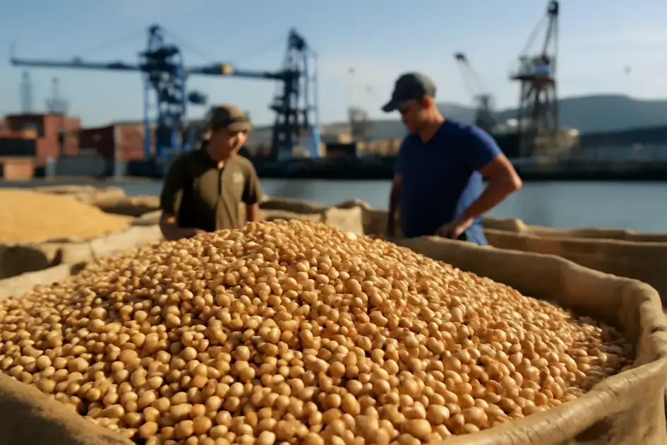 Preço da soja tem leve queda no Brasil, mas segue em patamares elevados