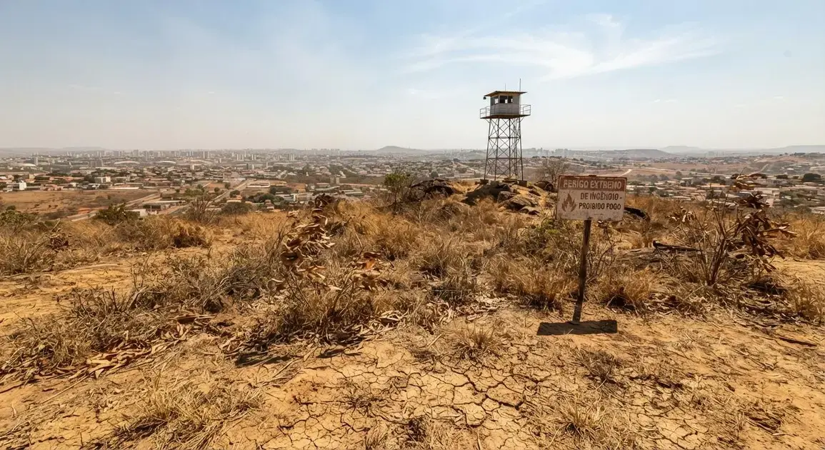 Umidade cai a níveis de alerta em nove Estados e calor avança no Brasil