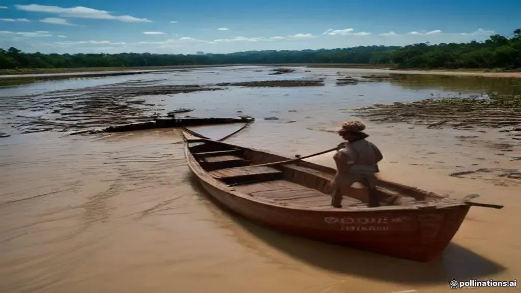 Previsão de um El Niño muito forte assombra ribeirinhos na Amazônia